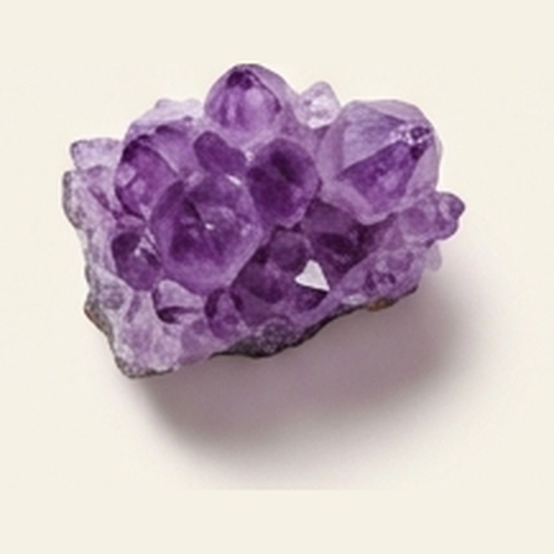 Amethyst stone representing the zodiac sign Aquarius